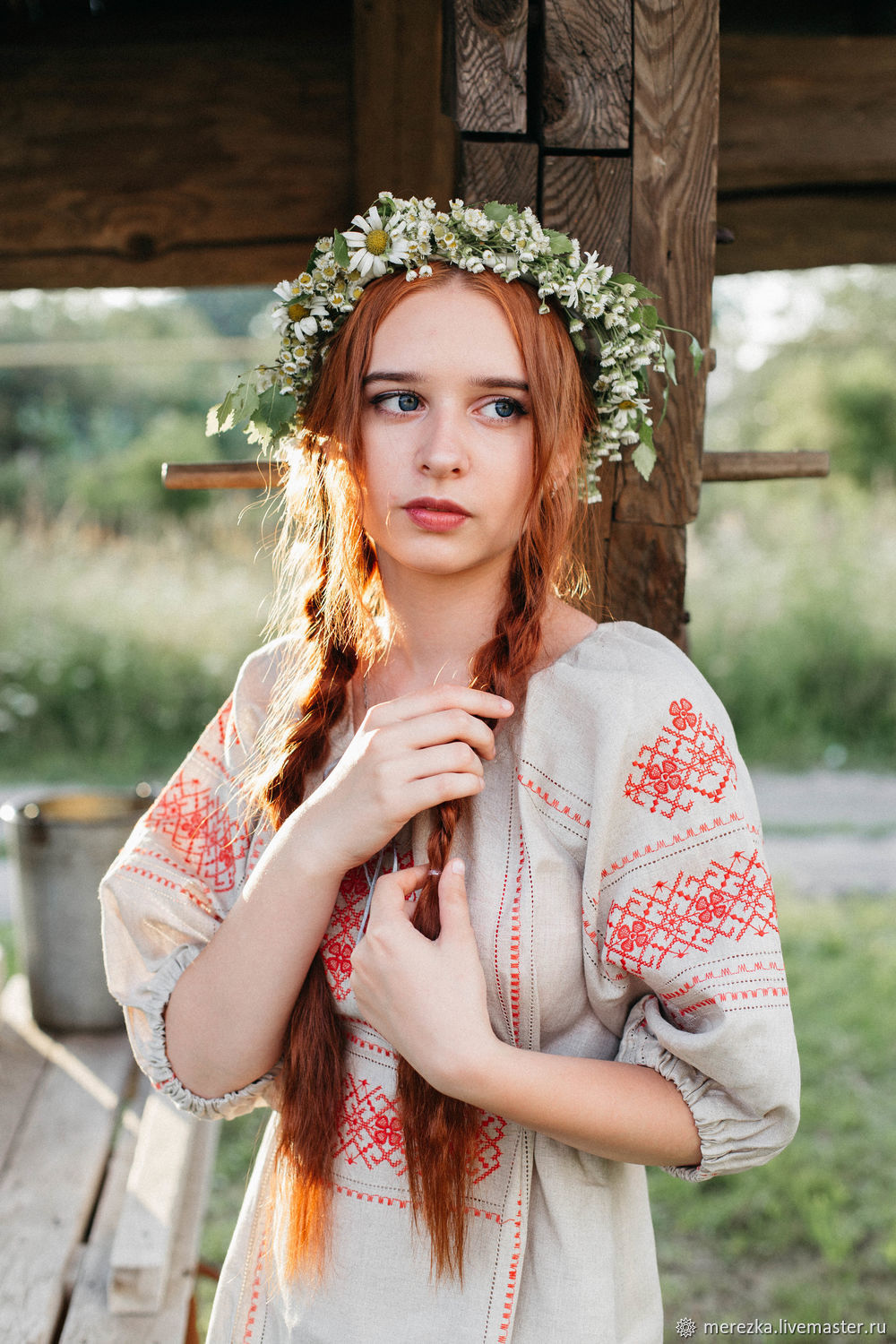 A playful frame from Girls in Slavic costumes — online in Muscat